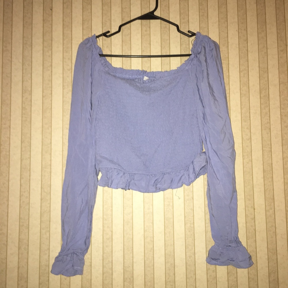 Smocked Cropped Top